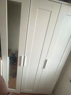 IKEA BRIMNES Wardrobe – White with Mirror (Good Condition), Huis en Inrichting, Kasten | Kledingkasten, Ophalen, Kunststof, 100 tot 150 cm