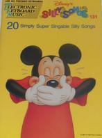 easy electronic keyboard music: Disney's Silly Songs -leuk!, Muziek en Instrumenten, Bladmuziek, Ophalen of Verzenden, Zo goed als nieuw