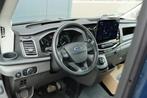 Ford E-Transit 390 L3 68kWh l OPEN LAADBAK l AIRCO l NAVIGAT, Automaat, Achterwielaandrijving, Blauw, 198 pk