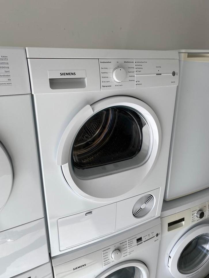 Siemens Condensdroger 8 Kilo Zgan!, Witgoed en Apparatuur, Wasdrogers, Zo goed als nieuw, Condens, Voorlader, 8 tot 10 kg, 85 tot 90 cm