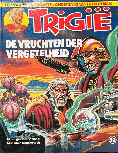 Trigië diverse titels, Boeken, Stripboeken, Gelezen, Meerdere stripboeken, Ophalen of Verzenden