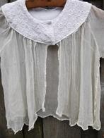 Antiek vestje bodice ? Zeer fijn met broderie +-mt38 Miekje, Antiek en Kunst, Antiek | Kleding en Accessoires, Ophalen of Verzenden