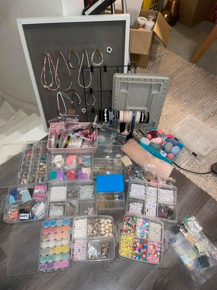 Kralen en sieraden benodigdheden, Hobby en Vrije tijd, Kralen en Sieraden maken, Zo goed als nieuw, Kraal, Ophalen