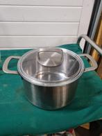 kookpan vier liter met deksel, Huis en Inrichting, Keuken | Potten en Pannen, Ophalen of Verzenden, 'T Olde Gre-j, Info@toldegrej.nl