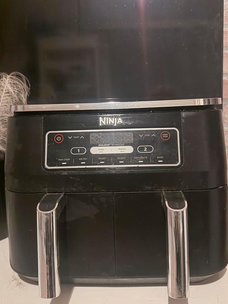 Ninja Airfryer met Dual Zone Technologie, Witgoed en Apparatuur, Airfryers, Gebruikt, Airfryer, 1000 t/m 1499 gram, Ophalen of Verzenden