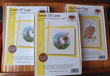 bothy threads margaret sherry kaart borduurpakketten  beschikbaar voor biedingen