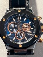 Gues GC horloge, Sieraden, Tassen en Uiterlijk, Horloges | Heren, Overige merken, Leer, Staal, Polshorloge