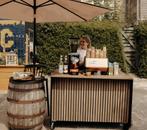 Unieke mobiele koffiebar op uw locatie, Huis en Inrichting, Ophalen of Verzenden, Zo goed als nieuw