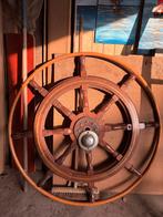 Scheepswiel - stuurwiel - 1.20m doorsnede, Watersport en Boten, Ophalen, Gebruikt, Dekbeslag, Zeilboot of Motorboot