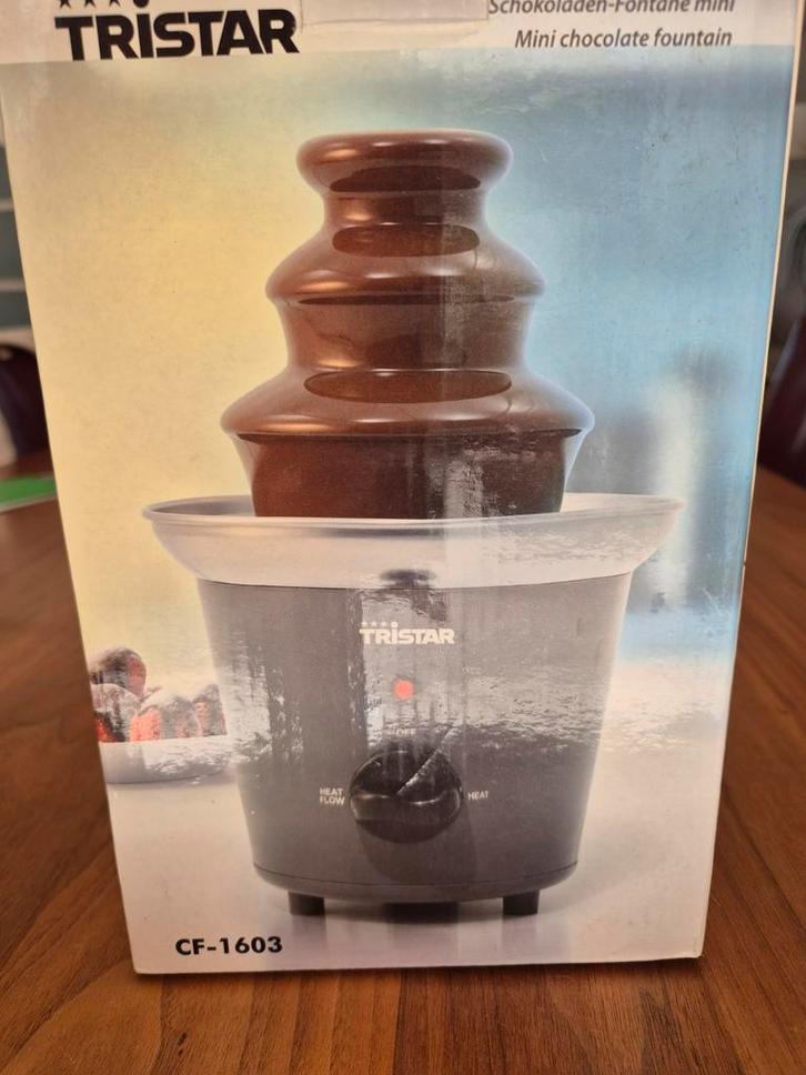 Tristar Mini Chocoladefontein - Nieuw in Doos!, Witgoed en Apparatuur, Fonduesets, Ophalen of Verzenden