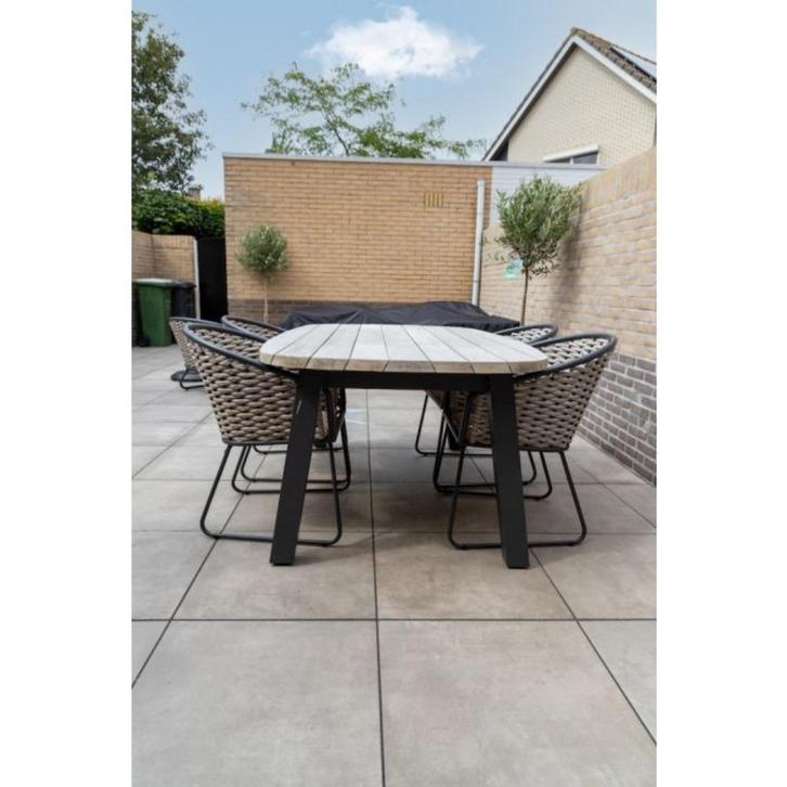 Restant 7,5 m2 keramische terrastegel Knokke a 25,00p/m2, Tuin en Terras, Tegels en Klinkers, Nieuw, Terrastegels, Keramiek, 5 tot 10 m²