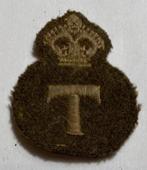 Canadese Tradesman mouw embleem, Verzamelen, Militaria | Tweede Wereldoorlog, Ophalen of Verzenden, Landmacht, Overige gebieden