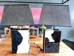 Koeienhuid Lampen, Huis en Inrichting, Overige materialen, Gebruikt, Ophalen of Verzenden, Minder dan 50 cm