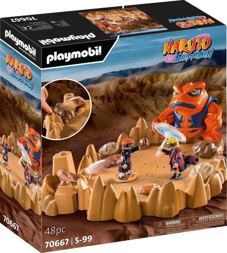 PLAYMOBIL Naruto Naruto vs. Pain – 70667, Kinderen en Baby's, Speelgoed | Playmobil, Nieuw, Verzenden