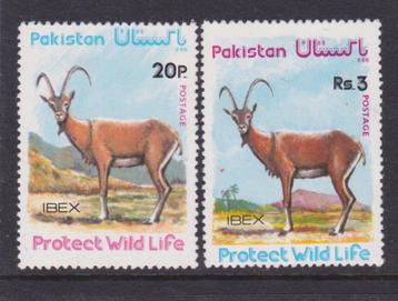 TSS Kavel 4.40039  Pakistan Postfris minr 413-414 fauna geit
