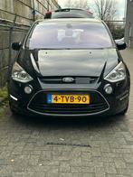 Ford S-Max 2.0 Stci 149KW Powershift 2010 Zwart, Auto's, Ford, Euro 5, Zwart, 4 cilinders, 7 stoelen