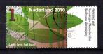 gestempelde zegel. jaar 2010: leve het bos met tab, Ophalen of Verzenden, Na 1940, Gestempeld