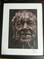 Schilderij acryl 18x25 ramses shaffy, Ophalen of Verzenden