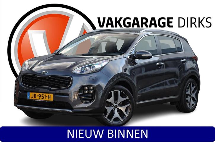 Kia Sportage 1.6 T-GDI Aut. 4WD GT-Line PlusLine ✅ Pano, Auto's, Kia, Bedrijf, Te koop, Sportage, 4x4, ABS, Achteruitrijcamera