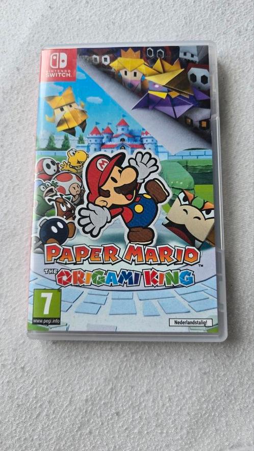 Paper Mario: The Origami King, Spelcomputers en Games, Games | Nintendo Switch, Zo goed als nieuw, Overige genres, 1 speler, Vanaf 3 jaar