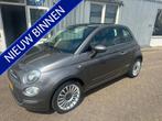 Fiat 500C 0.9 TwinAir Turbo Lounge panoramadak (bj 2018), Stof, Gebruikt, Euro 6, Cabriolet