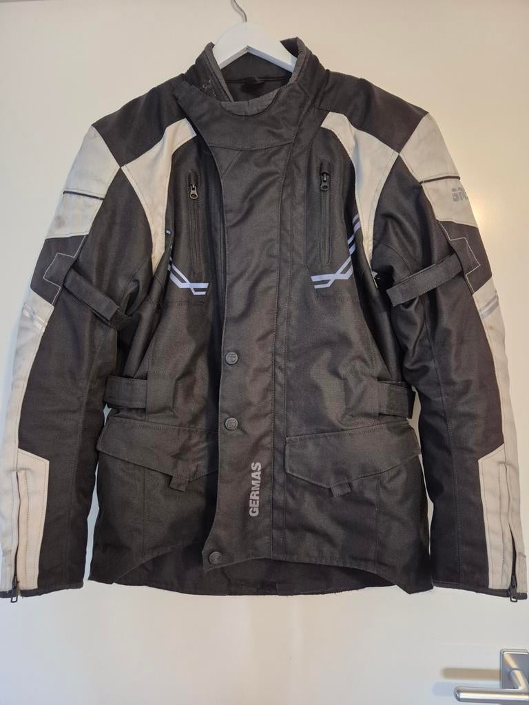 Stoere Motorjas Maat L/52, Motoren, Kleding | Motorhelmen, Heren, L, Tweedehands, Ophalen