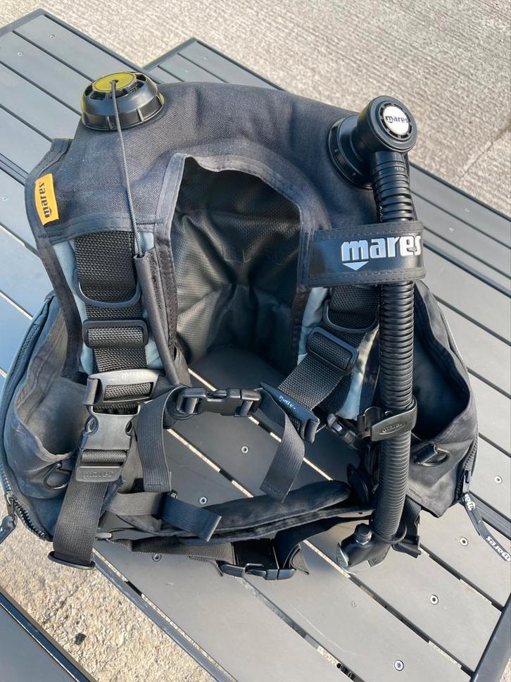 Mares Vector Chrome Trimvest BCD - XXL, Watersport en Boten, Duiken, Gebruikt, Trimvest of Wing, Ophalen of Verzenden