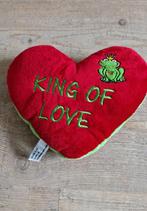 Hartvormig kussen met kikker, Kinderen en Baby's, Kinderkamer | Inrichting en Decoratie, Ophalen of Verzenden, Zo goed als nieuw