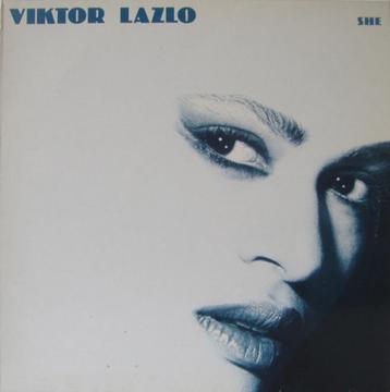 LP - Viktor Lazlo ‎– She beschikbaar voor biedingen