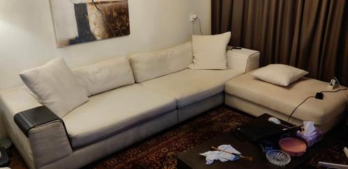 L- Hoekje bank, Huis en Inrichting, Banken | Complete zithoeken, Gebruikt, Ophalen
