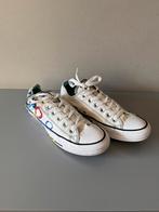 Converse Allstars - Chuck Taylor - OX - 38, Wit, Ophalen of Verzenden, Sneakers of Gympen, Zo goed als nieuw