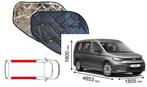 Raamisolatie Volkswagen Caddy 2004-2020 (4 delig Woonruimte), Caravans en Kamperen, Buurserstraat 15 A, 7481 EG,Haaksbergen, Ophalen of Verzenden