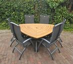 Hartman da Vinci Triangular tuinset zes tuinstoelen en tafel, Ophalen, 6 zitplaatsen, Aluminium, Tuinset