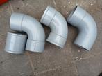 DYKA PVC koppelstukken (SC-30), Doe-het-zelf en Verbouw, Buizen en Afvoer, Bochten, Pvc, Ophalen of Verzenden, Minder dan 2 meter