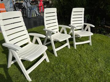 3x Hartman tuin stoelen, 3 voor €30 beschikbaar voor biedingen