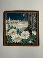 Cloisonne tegel Porceleyne Fles Delft, Antiek en Kunst, Antiek | Wandborden en Tegels, Ophalen of Verzenden