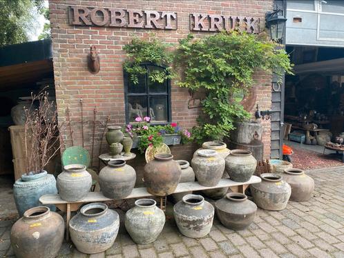 Oude kruiken. Groot en klein!, Huis en Inrichting, Woonaccessoires | Vazen, Gebruikt, Overige kleuren, Aardewerk of Porselein