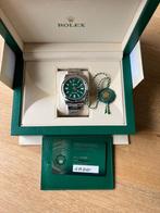 Rolex Oyster perpetual 41 groen 124300, Ophalen of Verzenden, Zo goed als nieuw, Staal, Rolex