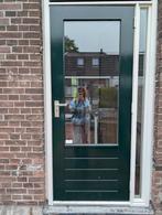 Buitendeur met groot raam - 201,5x82,5 cm, Doe-het-zelf en Verbouw, Deuren en Horren, Ophalen, Gebruikt, 80 tot 100 cm, Buitendeur