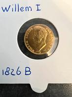 Gouden vijfje 5 gulden Willem I 1826 B (schaars), Postzegels en Munten, Munten | Nederland, Koning Willem I, Goud, Ophalen of Verzenden