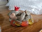 Mini beeldje tusker olifant verjaardag, Verzamelen, Beelden en Beeldjes, Ophalen, Zo goed als nieuw, Dier