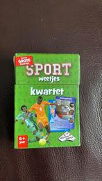 Sport weetjes kwartet, Verzamelen, Speelkaarten, Jokers en Kwartetten, Ophalen of Verzenden, Zo goed als nieuw, Kwartet(ten)