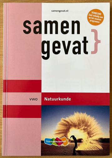 Samengevat VWO Natuurkunde boekje beschikbaar voor biedingen