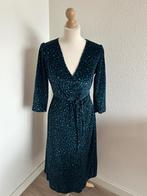 King Louie maat M panter velvet wikkel jurk 2817