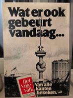 Reclame Affiche Het Vrije Volk - Rotterdam (30x42 cm), Ophalen of Verzenden, Gebruikt, A1 t/m A3, Overige onderwerpen