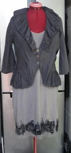 TRANSFER Prachtige, katoenen Blouse/Vestje maat 44 ( Nieuw), Maat 42/44 (L), Nieuw, Ophalen of Verzenden, Grijs