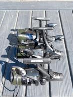 3 x fox eos 10000 baitrunner met 2 extra spoelen, Ophalen of Verzenden, Zo goed als nieuw, Molen