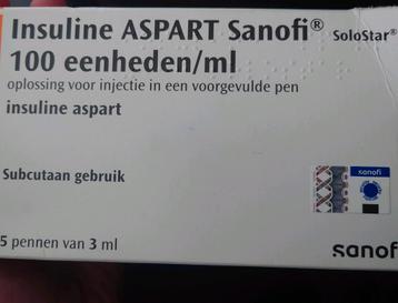 Aspart sanofi nieuw beschikbaar voor biedingen
