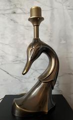 design lamp Zwaan messing 80s, Antiek en Kunst, Ophalen of Verzenden