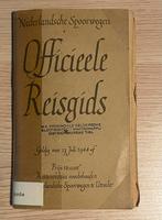 Reisgids Nederlandse Spoorwegen 1944, Boeken, Reisgidsen, Ophalen of Verzenden, Reisgids of -boek, Benelux, Gelezen